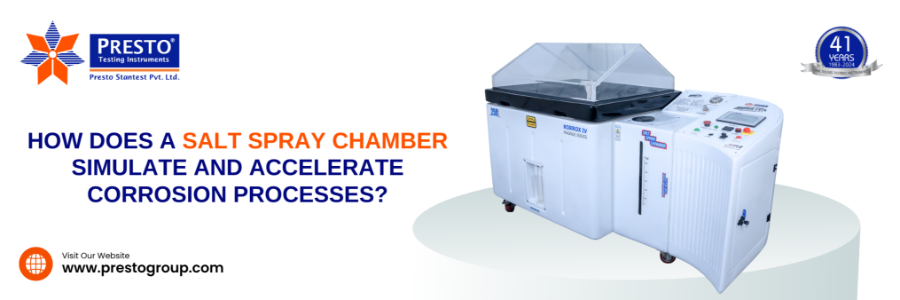 How does a Salt Spray Chamber Simulate and Accelerate Corrosion Processes?